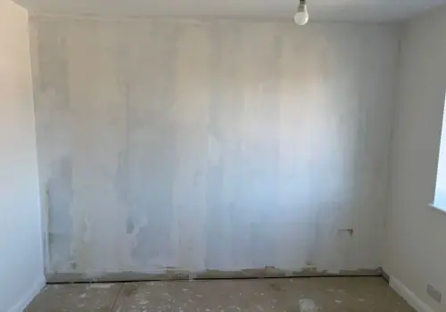 Hinged Shaker style wardrobe - before